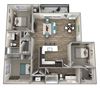 3 bedroom 2 bath Jonagold Floor Plan 3 bedroom 2 bath Jonagold Floor Plan at Hearth Apartment Homes, Washington